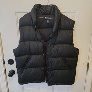 Ralph Lauren Men's Black Puffer Vest